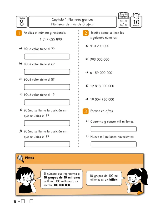 Página 10 de Sumo Primero – Quinto Básico | Texto del Estudiante MINEDUC – Descargar PDF · 2024