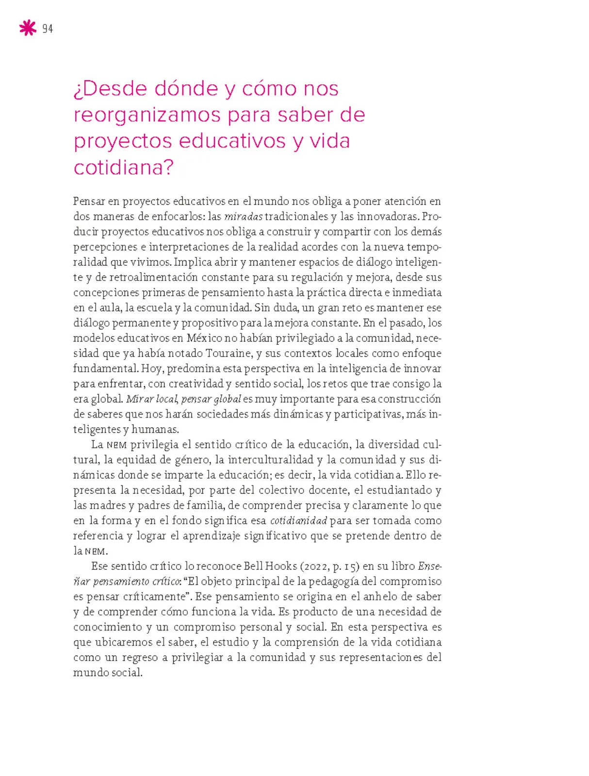 Miniatura página 95 de Un libro sin recetas para la maestra y el maestro. Fase 6.  Libro de Educación Secundaria Grado 1°, 2°, 3°  Ciclo Escolar 2025 - 2026