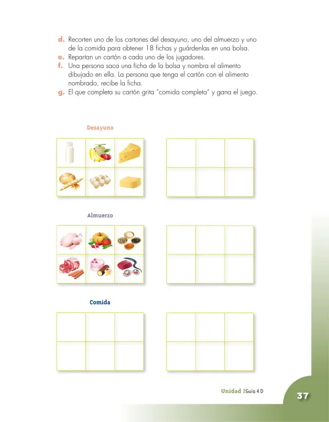 Página 37 de Ciencias Naturales 4° · Cartilla 01