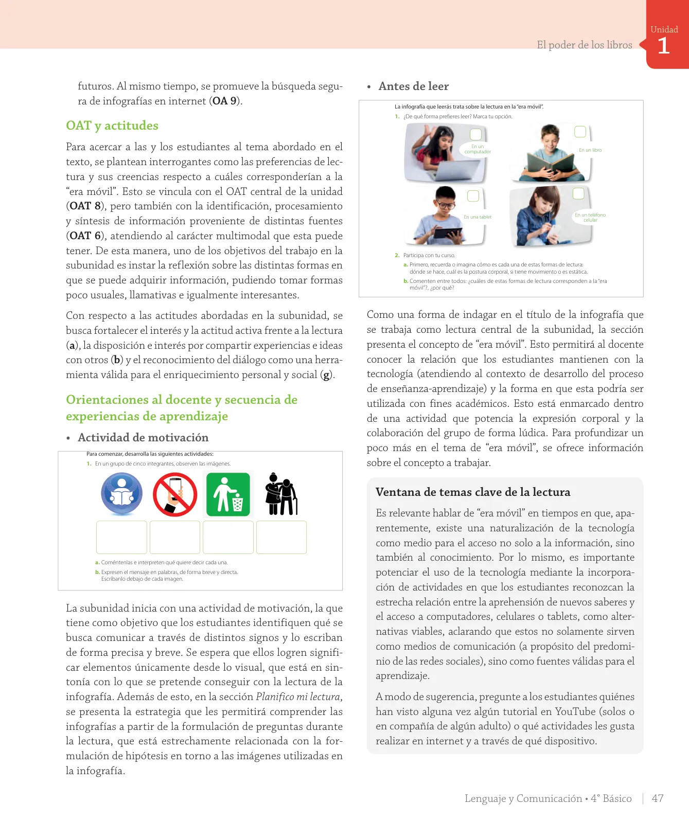 Miniatura página 49 de Lenguaje y Comunicación – Cuarto Básico | Texto del Estudiante MINEDUC – Descargar PDF · 2024
