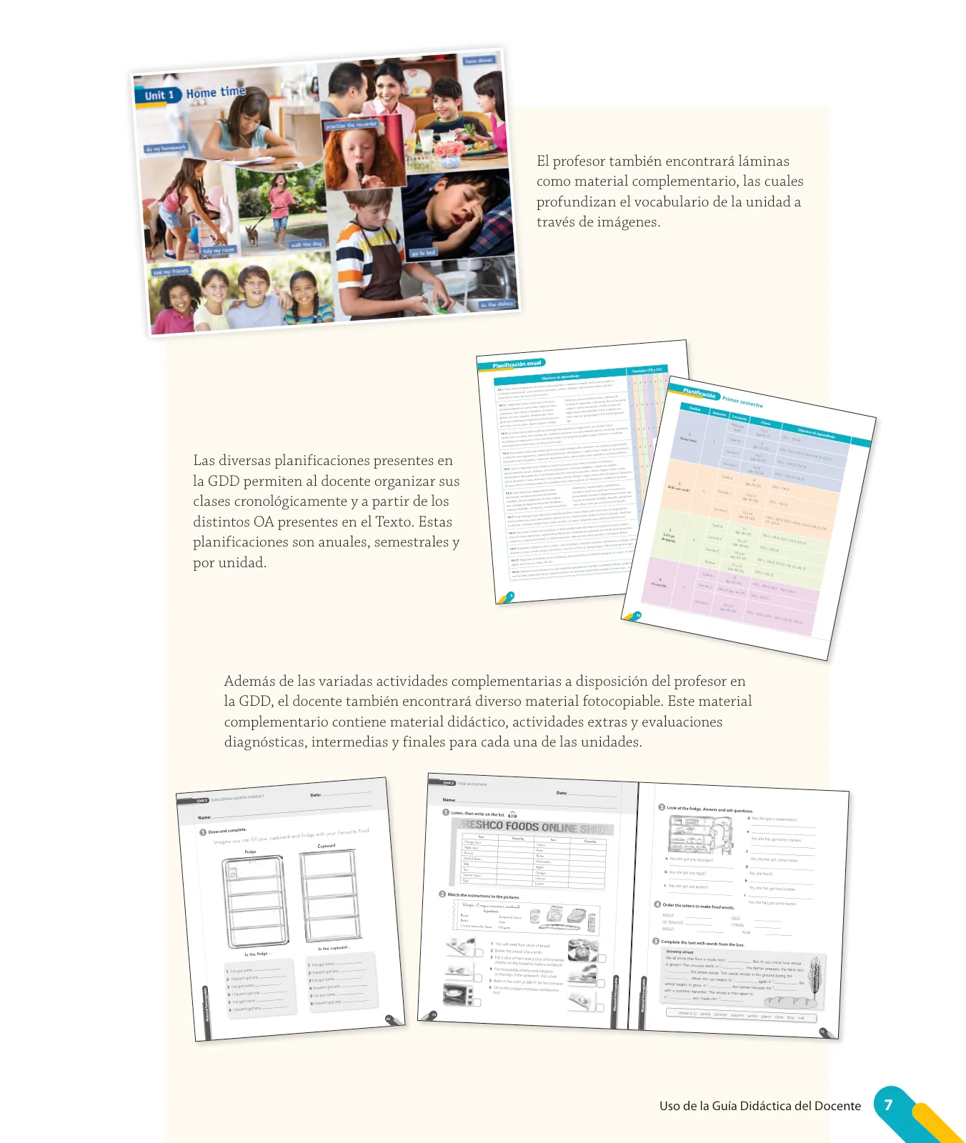 Miniatura página 9 de Inglés – Quinto Básico | Texto del Estudiante MINEDUC – Descargar PDF · 2024