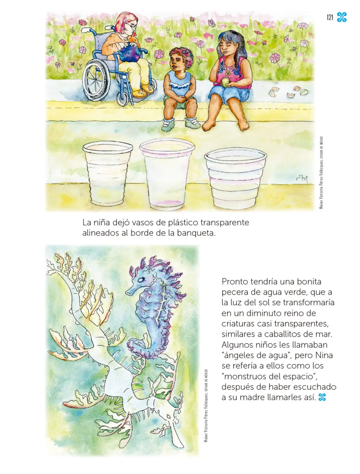 Miniatura página 122 de Múltiples lenguajes.   Libro de Educación Primaria Grado 1°  Ciclo Escolar 2025 - 2026