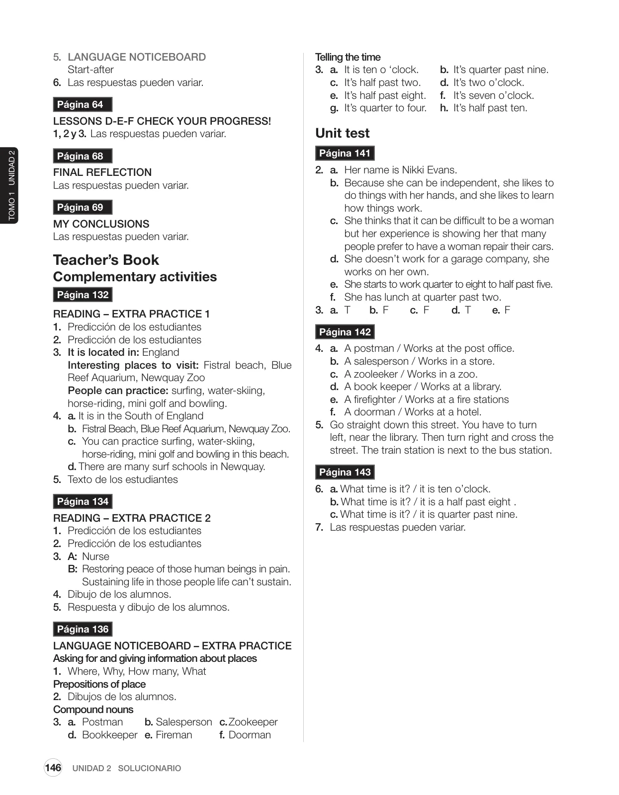 Página 190 de Inglés – Sexto Básico | Student’s Book MINEDUC – Descargar PDF · 2024