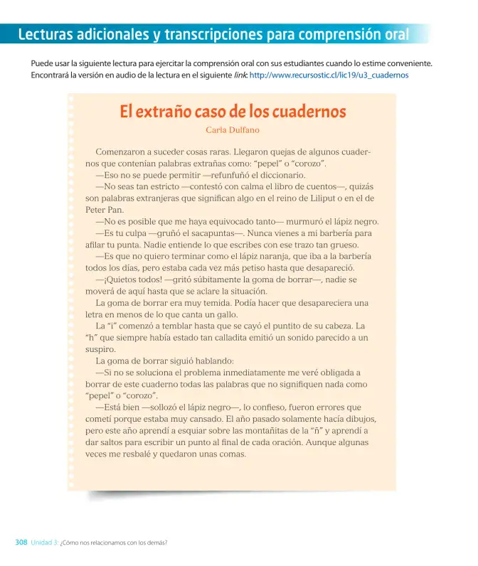 Página 100 de Lenguaje y Comunicación – Segundo Básico – Texto del Estudiante MINEDUC – Descargar PDF · 2024