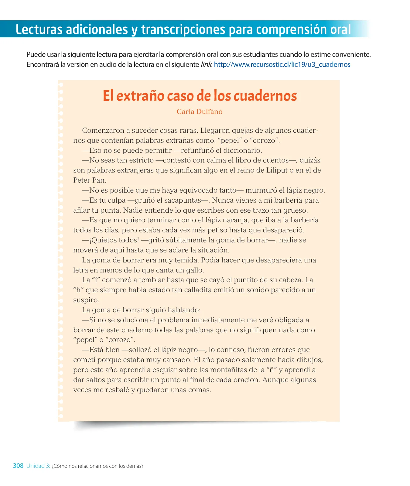 Miniatura página 100 de Lenguaje y Comunicación – Segundo Básico – Texto del Estudiante MINEDUC – Descargar PDF · 2024