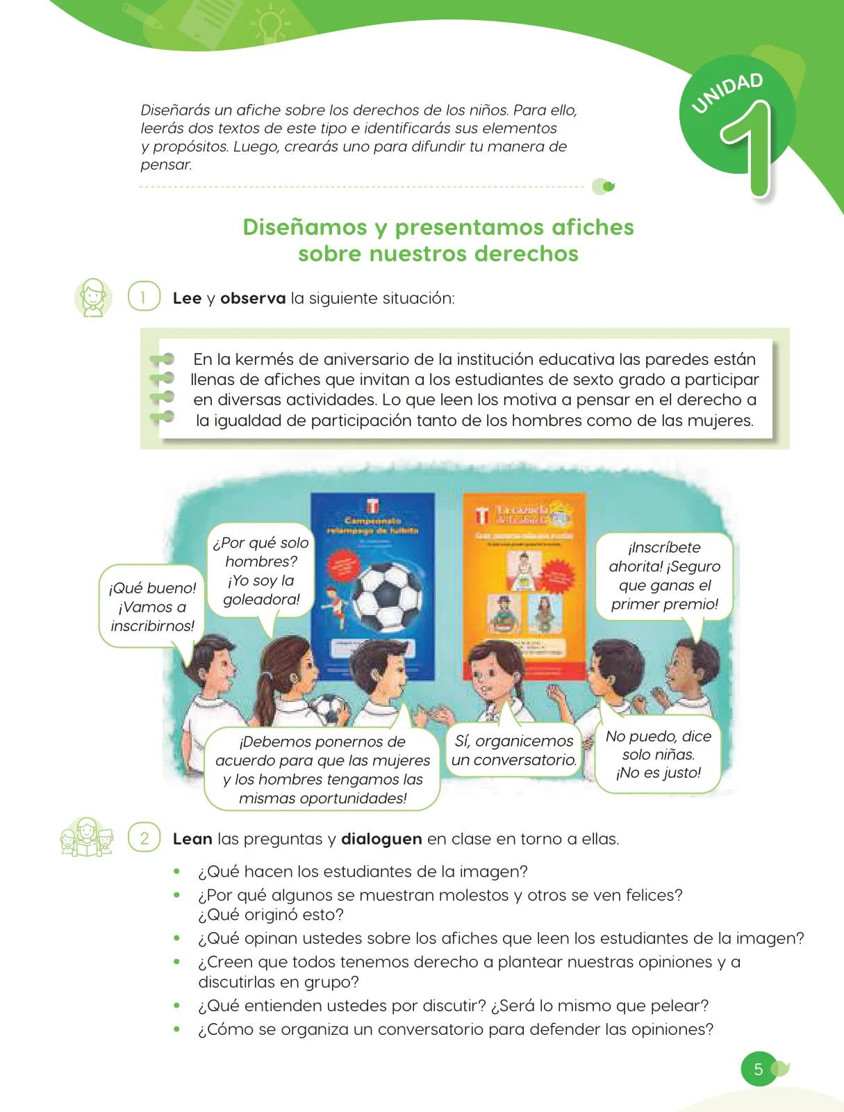 Miniatura página 7 de Cuadernillo de Comunicación 6. Sexto grado de Primaria · 2024
