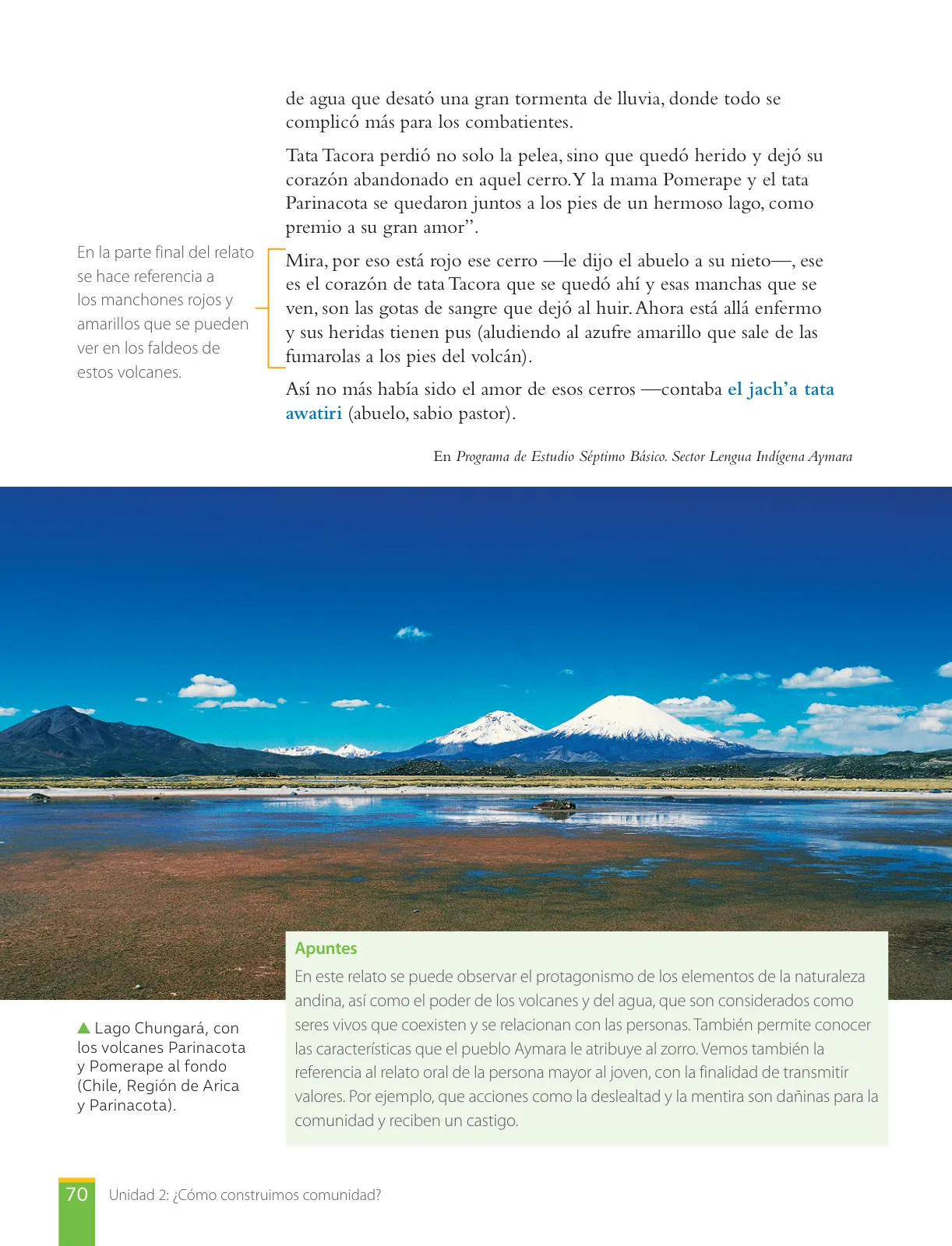 Página 72 de Libro de Lengua y Literatura – Séptimo Básico | Texto del Estudiante MINEDUC – Descargar PDF · 2024