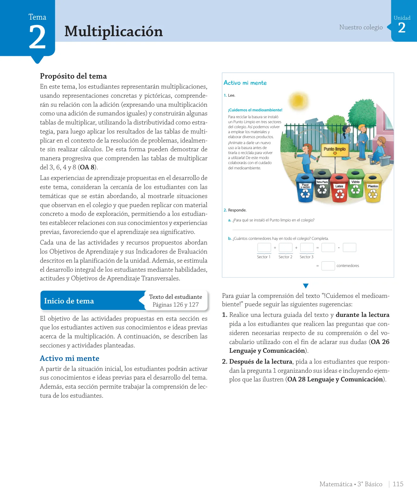 Página 117 de Matemática – Tercero Básico | Texto del Estudiante MINEDUC – Descargar PDF · 2024