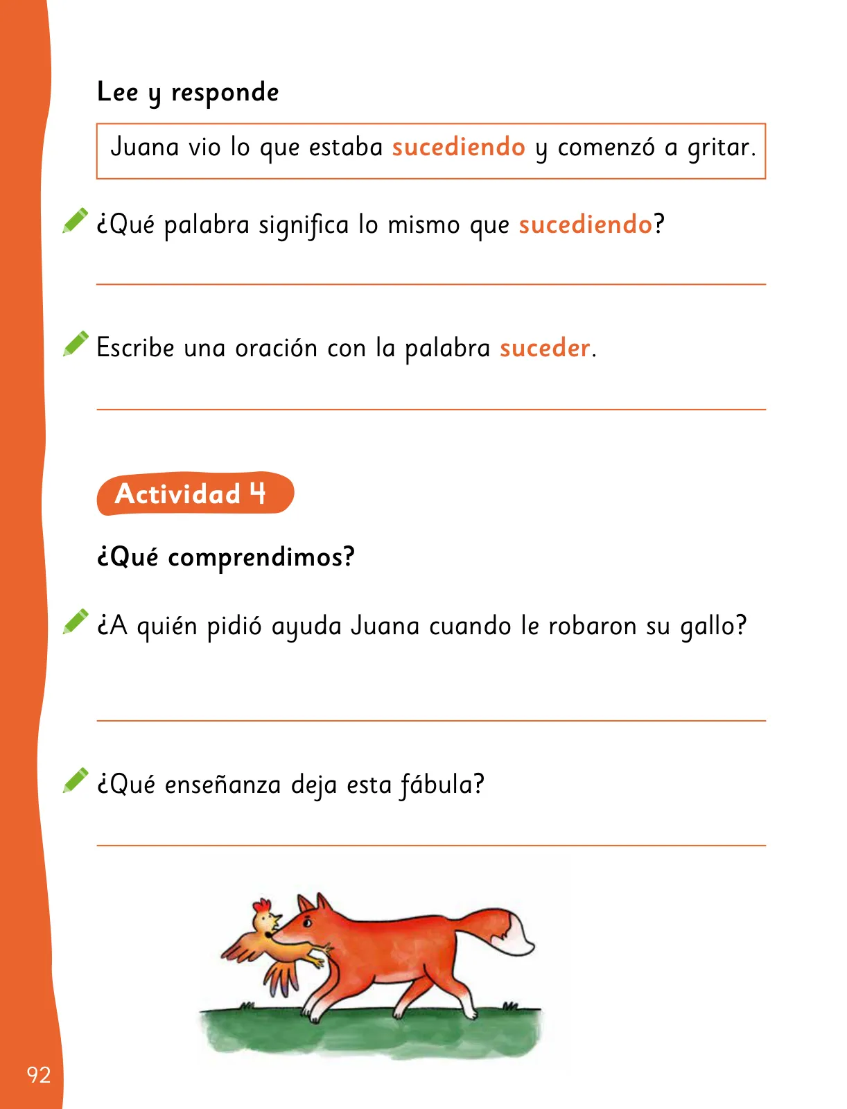 Página 94 de Lenguaje y Comunicación – Segundo Básico – Texto del Estudiante MINEDUC – Descargar PDF · 2024