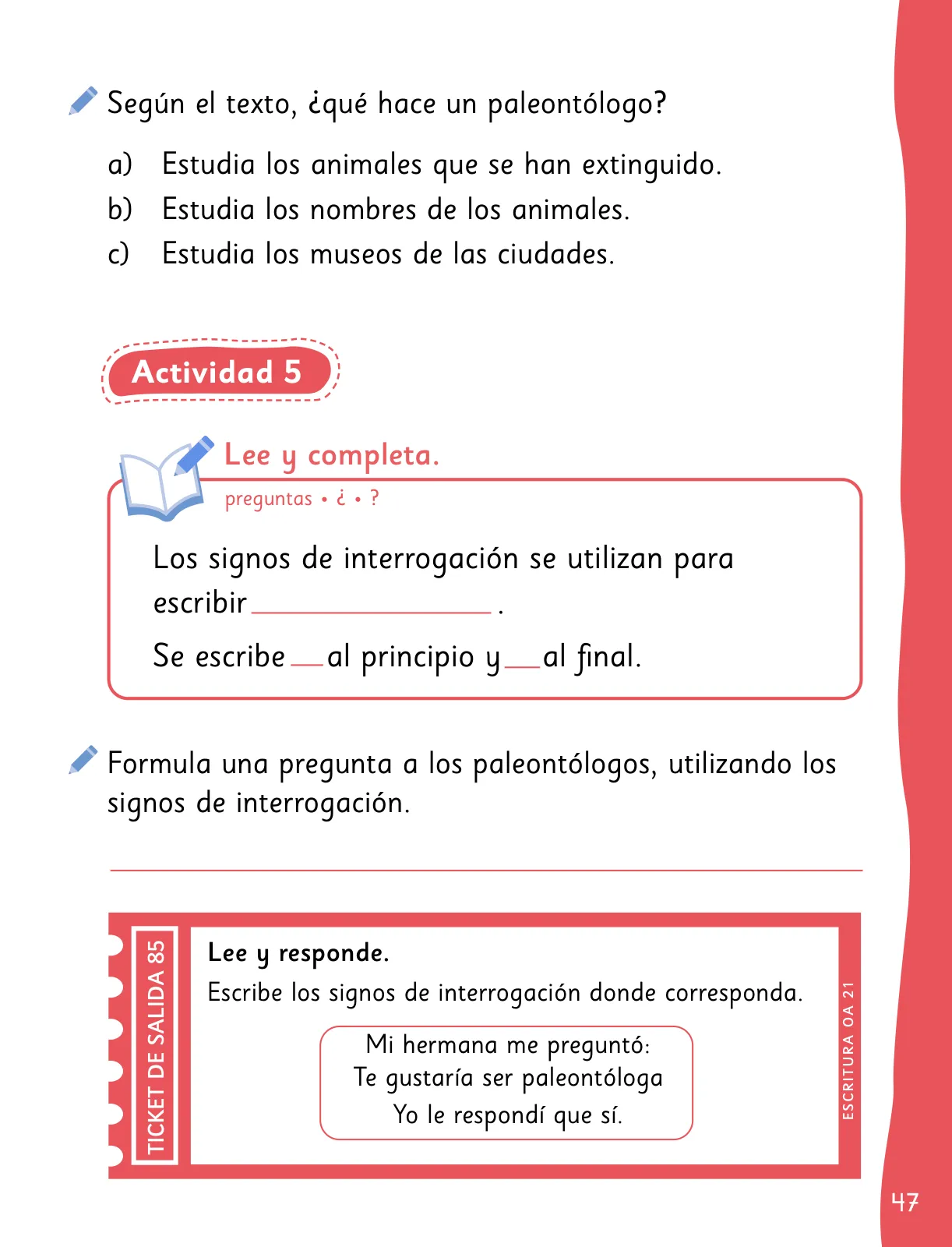 Miniatura página 49 de Lenguaje y Comunicación – Segundo Básico – Texto del Estudiante MINEDUC – Descargar PDF · 2024