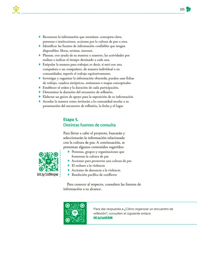 Página 190 de Colección Nanahuatzin. Nuestro libro de Proyectos. Tomo III. Libro de Educación Telesecundaria Grado 3° Ciclo Escolar 2025 - 2026