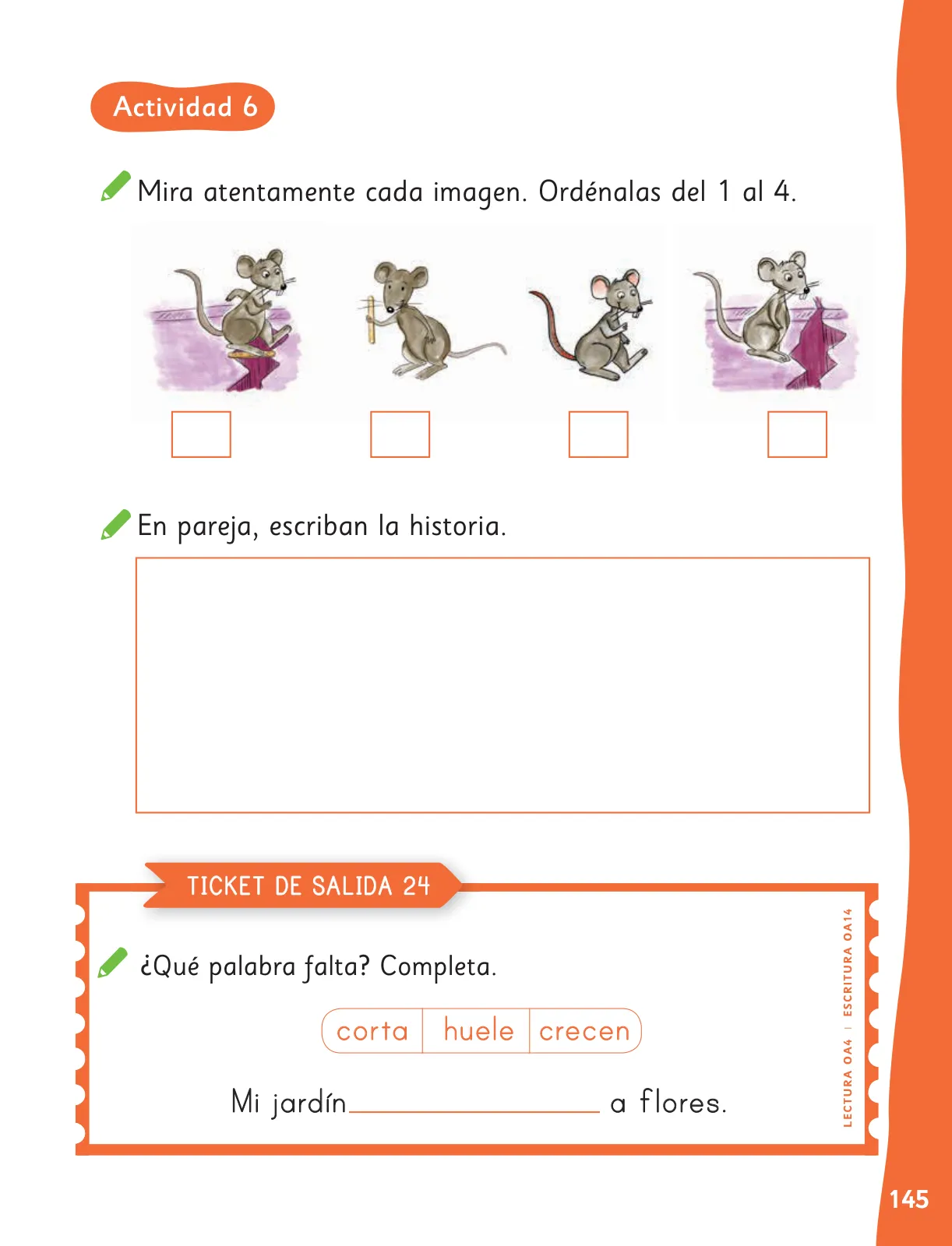 Página 148 de Lenguaje y Comunicación – Primero Básico | Texto del Estudiante MINEDUC – Descargar PDF · 2024
