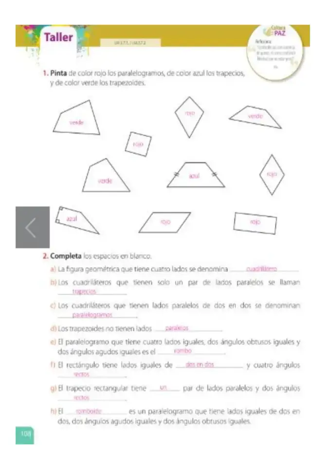 Página 111 de Matematica 5° · Egb 5 Matematica 2025 · 2025