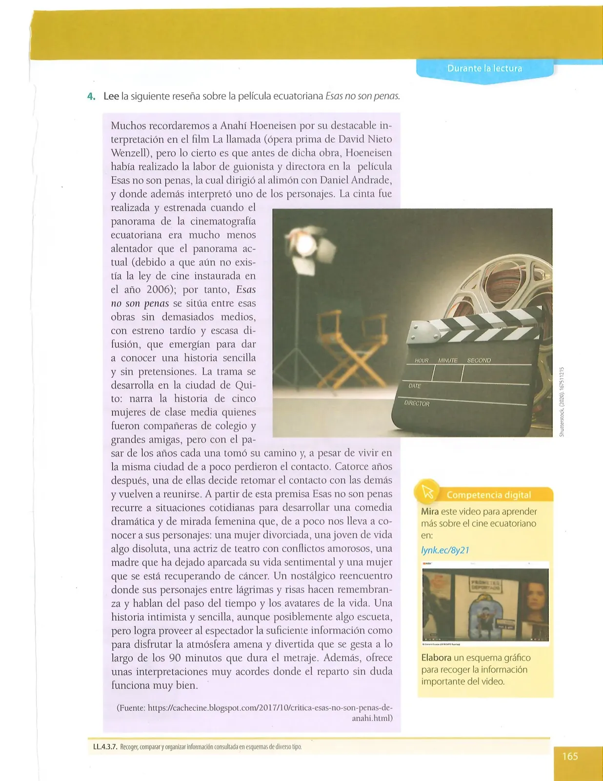 Miniatura página 165 de Lengua Y Literatura · 8 EGB · 2025