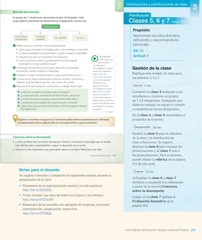 Página 37 de Lengua y Literatura – Octavo Básico | Texto del Estudiante MINEDUC – Descargar PDF · 2024