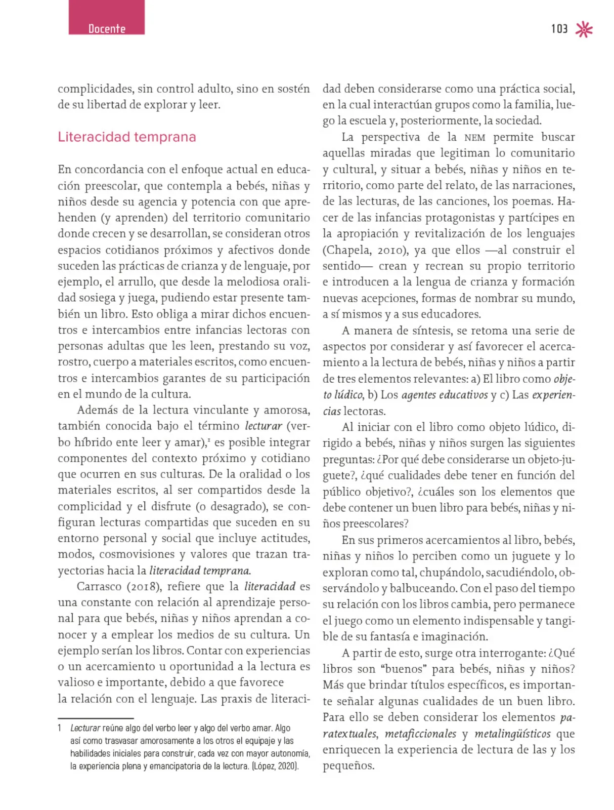 Página 104 de Un libro sin recetas para la maestra y el maestro. Fase 2 Libro de Educación Preescolar Grado 1°, 2°, 3° Ciclo Escolar 2025 - 2026