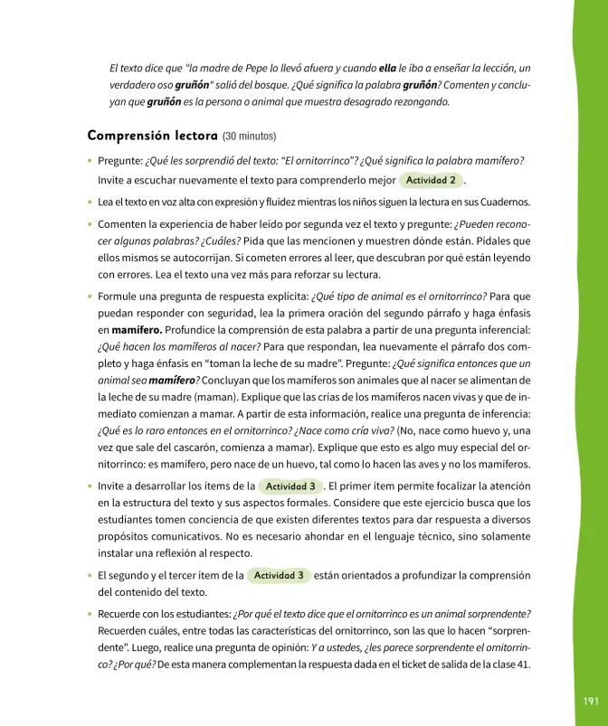 Página 192 de Lenguaje y Comunicación – Primero Básico | Texto del Estudiante MINEDUC – Descargar PDF · 2024
