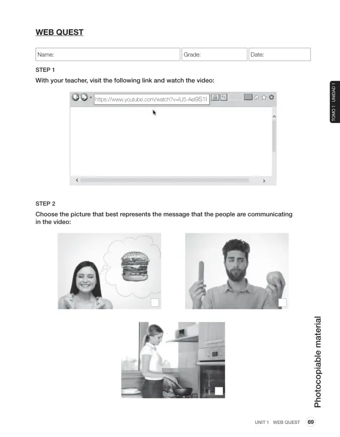 Página 81 de Inglés – Sexto Básico | Student’s Book MINEDUC – Descargar PDF · 2024