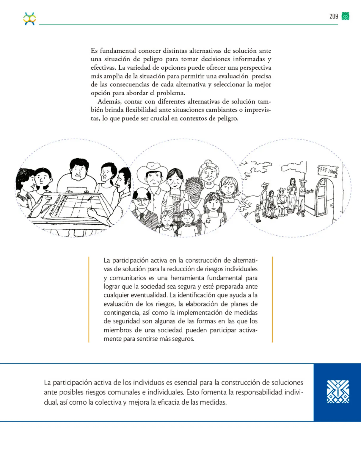 Página 210 de Colección Nanahuatzin. De lo humano y lo comunitario.   Libro de Educación Telesecundaria Grado 3°  Ciclo Escolar 2025 - 2026