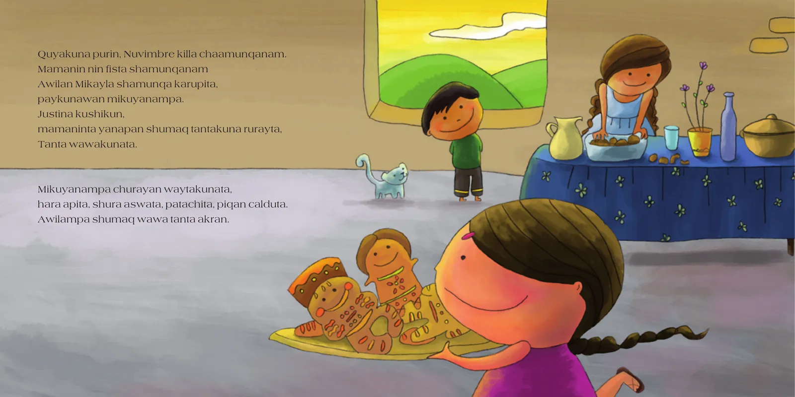 Miniatura página 6 de Awila Mikayla. Willakuy 10, Quechua Huánuco · 2009