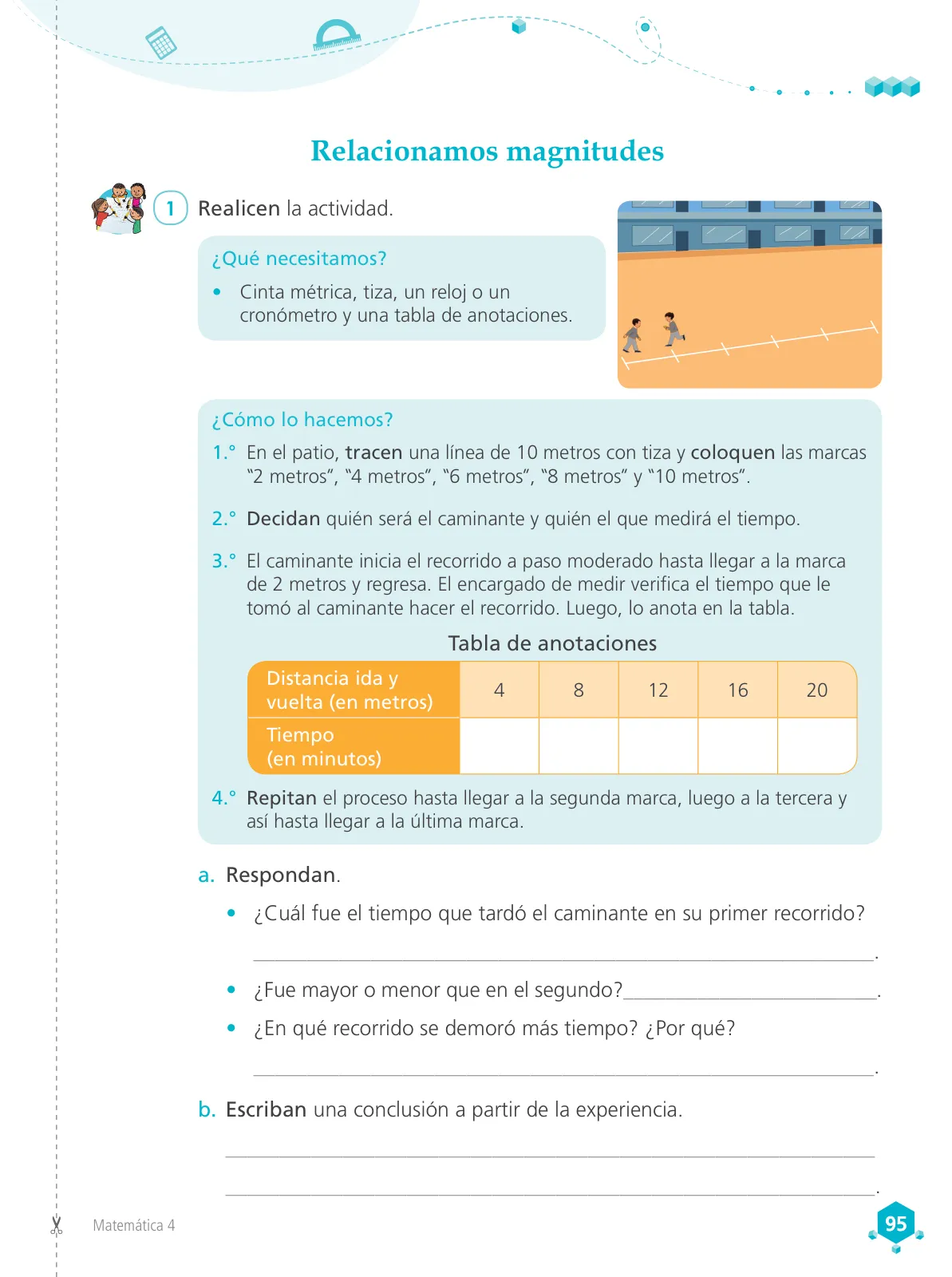 Miniatura página 97 de Matemática 4 : cuaderno de trabajo para cuarto grado de Educación Primaria 2019 · 2019