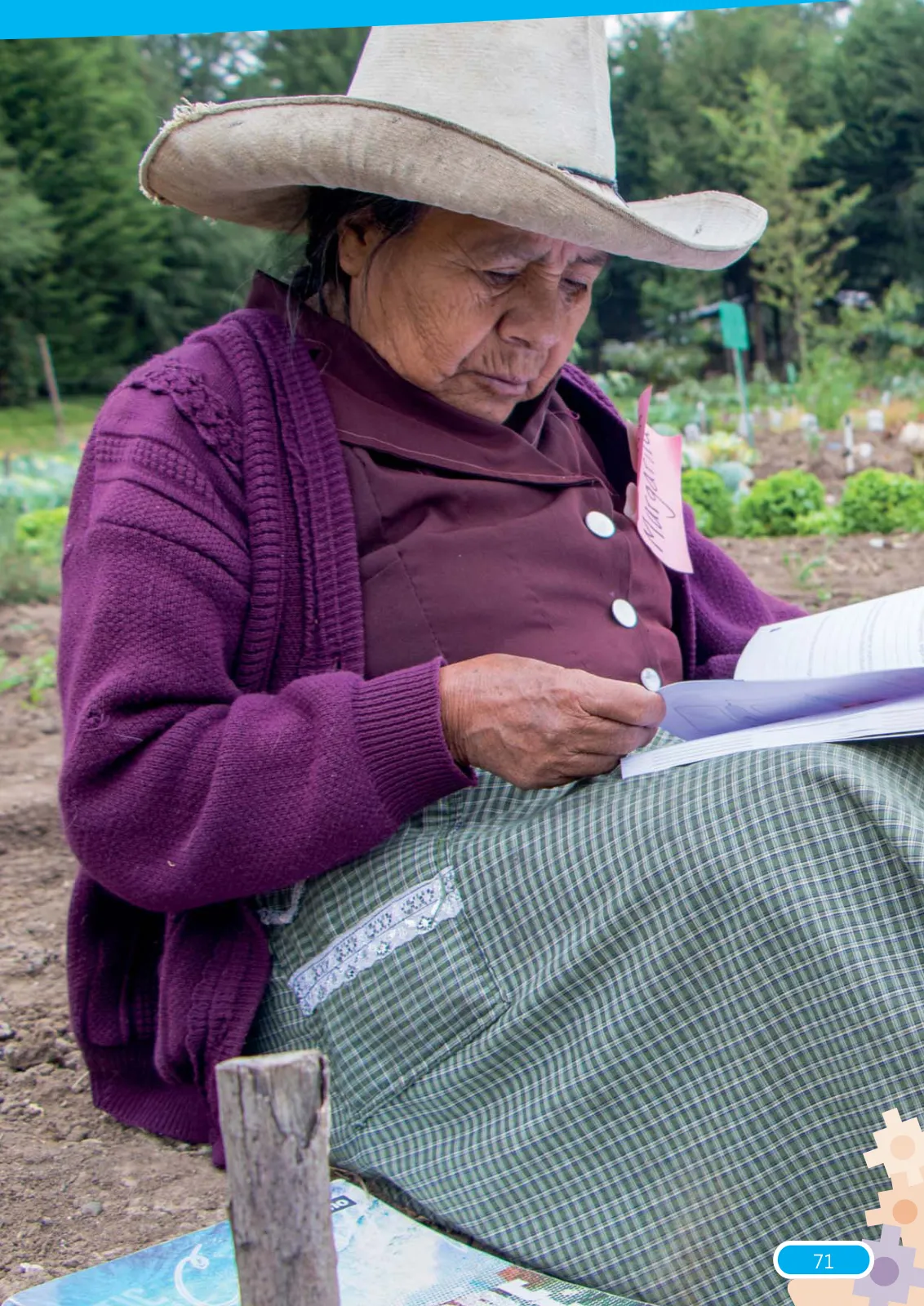 Página 71 de Guía para el docente sobre el uso del material educativo, Quechua Chanka. Ciclos Inicial e Intermedio, área de Comunicación · 2020