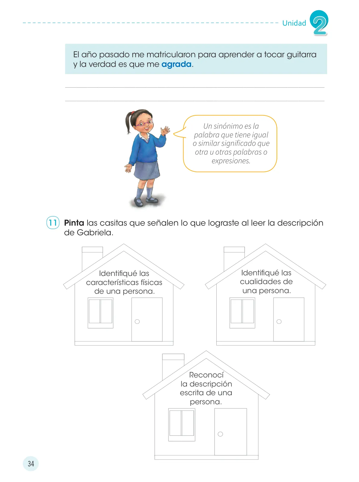 Página 36 de Comunicación 3 : cuaderno de trabajo para tercer grado de Educación Primaria 2019 · 2019