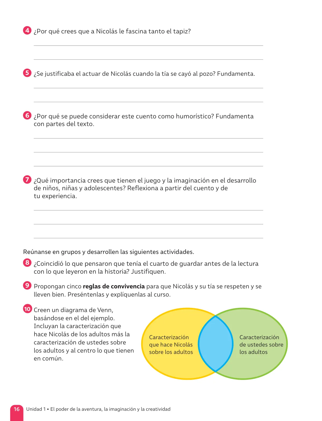 Página 18 de Lenguaje y Comunicación – Sexto Básico | Texto del Estudiante MINEDUC – Descargar PDF · 2024