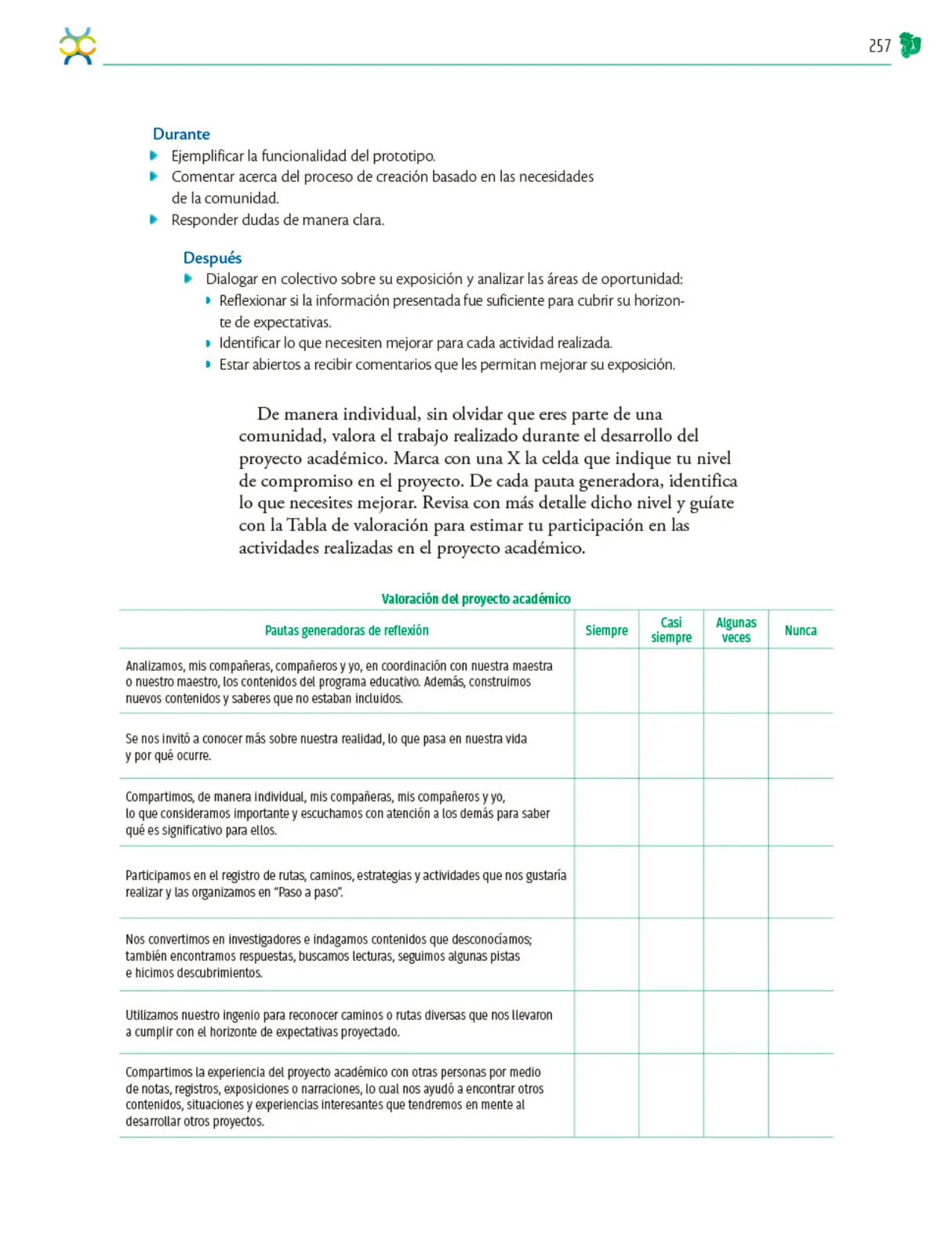 Miniatura página 258 de Colección Nanahuatzin. Nuestro libro de Proyectos.  Tomo II.  Libro de Educación Telesecundaria Grado 3°  Ciclo Escolar 2025 - 2026