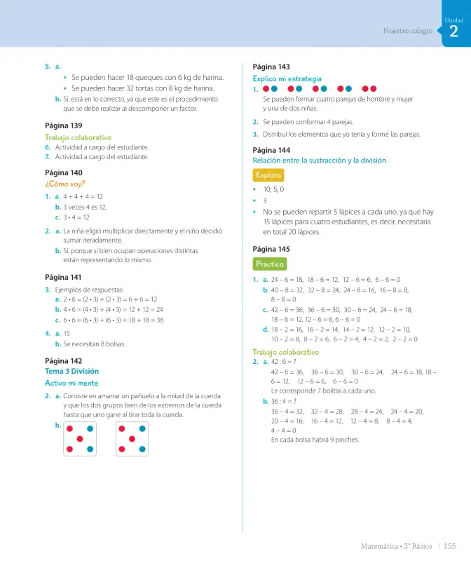 Página 157 de Matemática – Tercero Básico | Texto del Estudiante MINEDUC – Descargar PDF · 2024