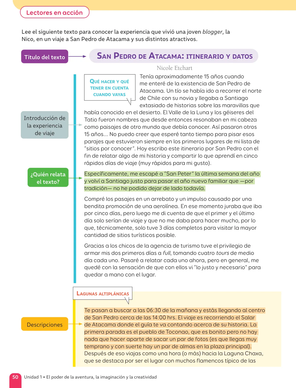 Miniatura página 52 de Lenguaje y Comunicación – Sexto Básico | Texto del Estudiante MINEDUC – Descargar PDF · 2024