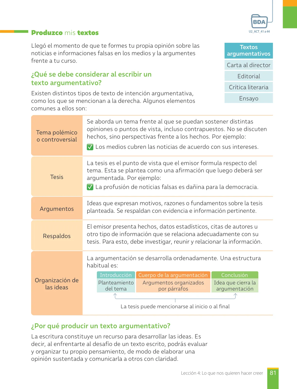 Miniatura página 83 de Lengua y Literatura – Octavo Básico | Texto del Estudiante MINEDUC – Descargar PDF · 2024