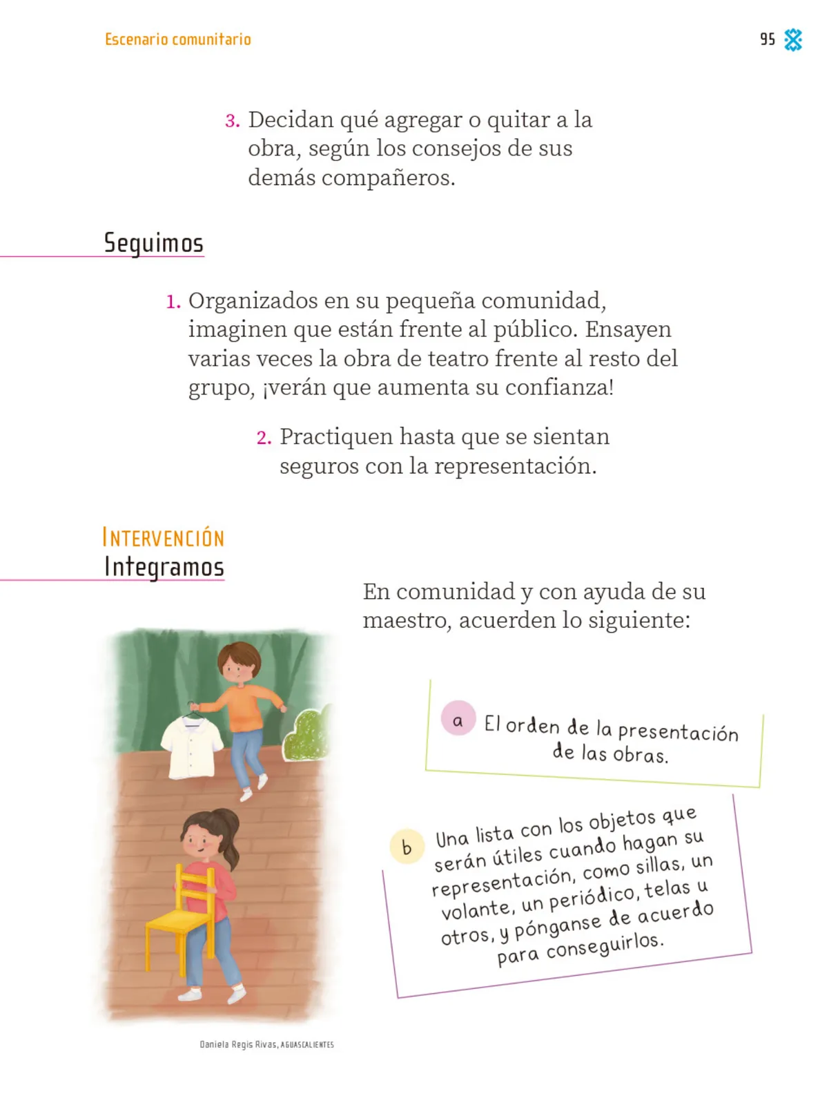 Página 96 de Proyectos Comunitarios.   Libro de Educación Primaria Grado 1°  Ciclo Escolar 2025 - 2026