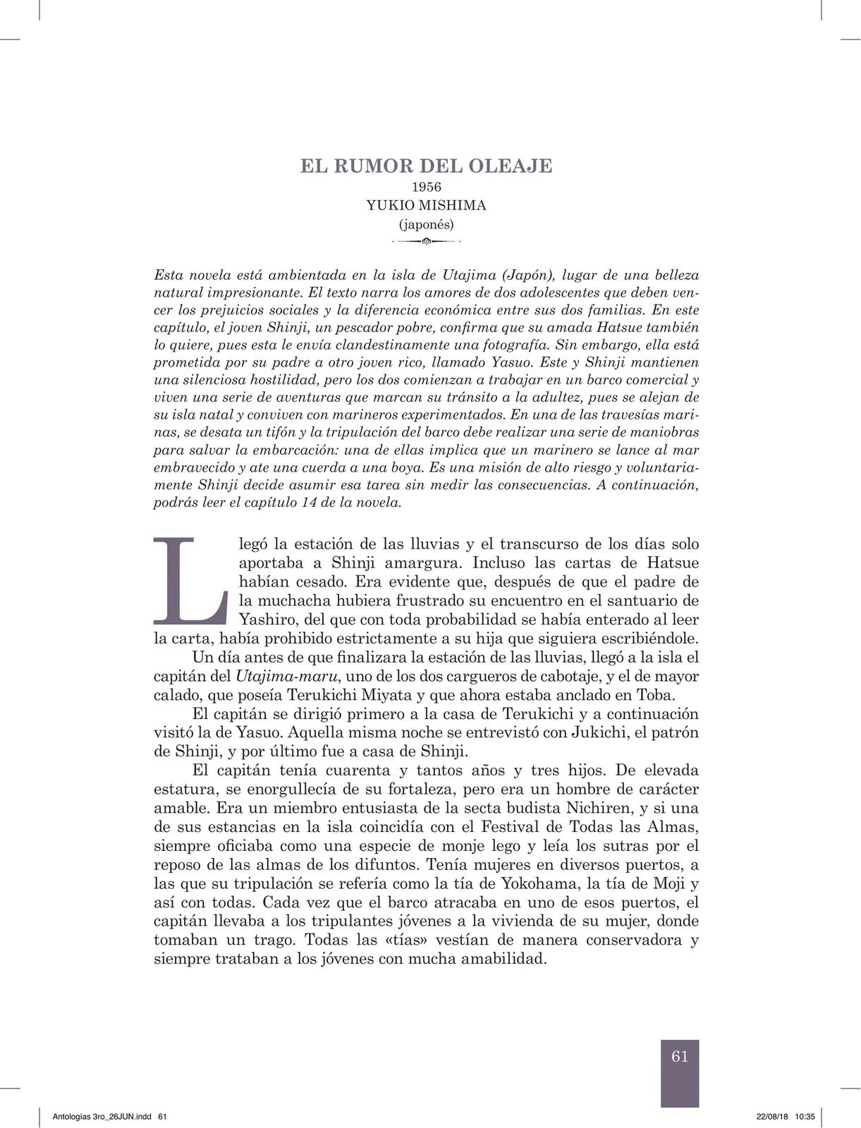 Página 62 de Antología literaria 3 · 2018