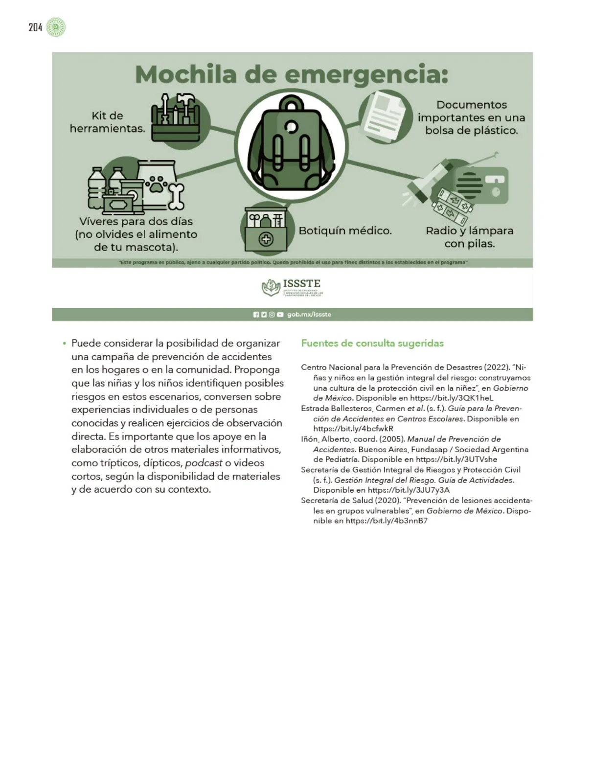 Página 205 de Modalidades de trabajo para la acción transformadora y el codiseño Libro de Educación Preescolar Grado 1°, 2°, 3° Ciclo Escolar 2025 - 2026