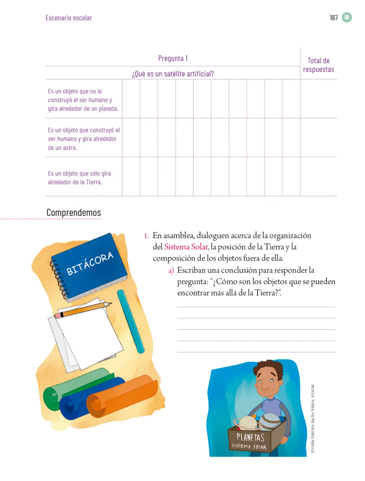 Página 170 de Proyectos Escolares. Libro de Educación Primaria Grado 5° Ciclo Escolar 2025 - 2026
