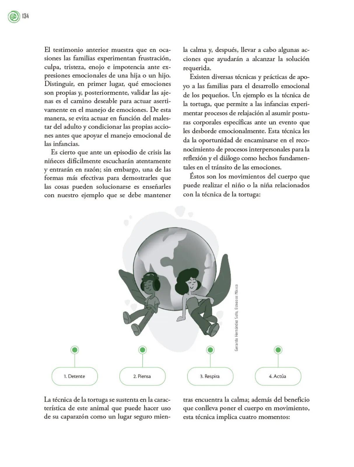Página 135 de Crianza para la libertad. Libro para las familias. Fase 2  Libro de Educación Preescolar Grado 1°, 2°, 3°  Ciclo Escolar 2025 - 2026