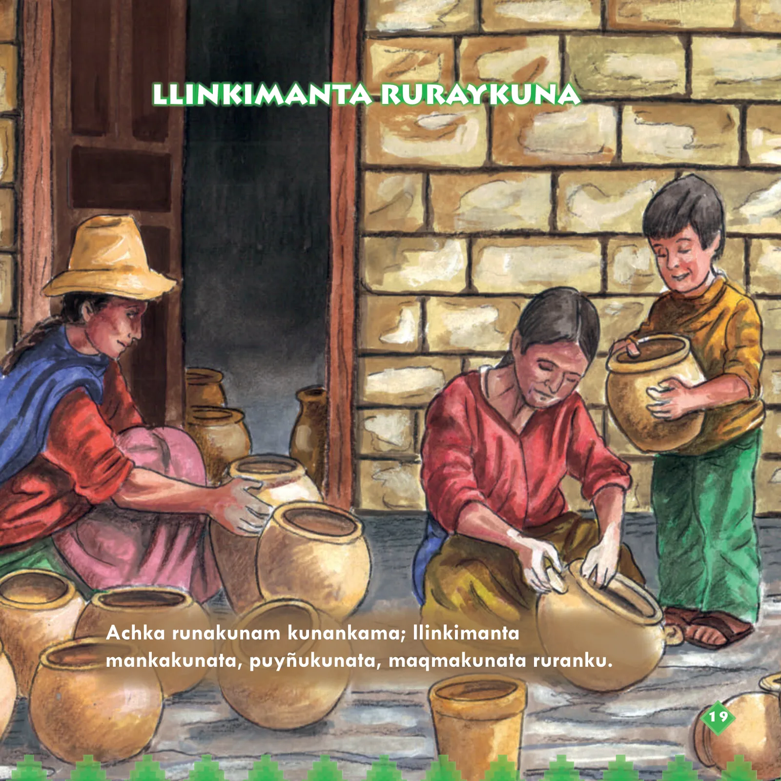 Miniatura página 21 de Llaqtaypa Kawsayninkuna. Saberes de los pueblos - 4° Primaria - Quechua chanka · 2023
