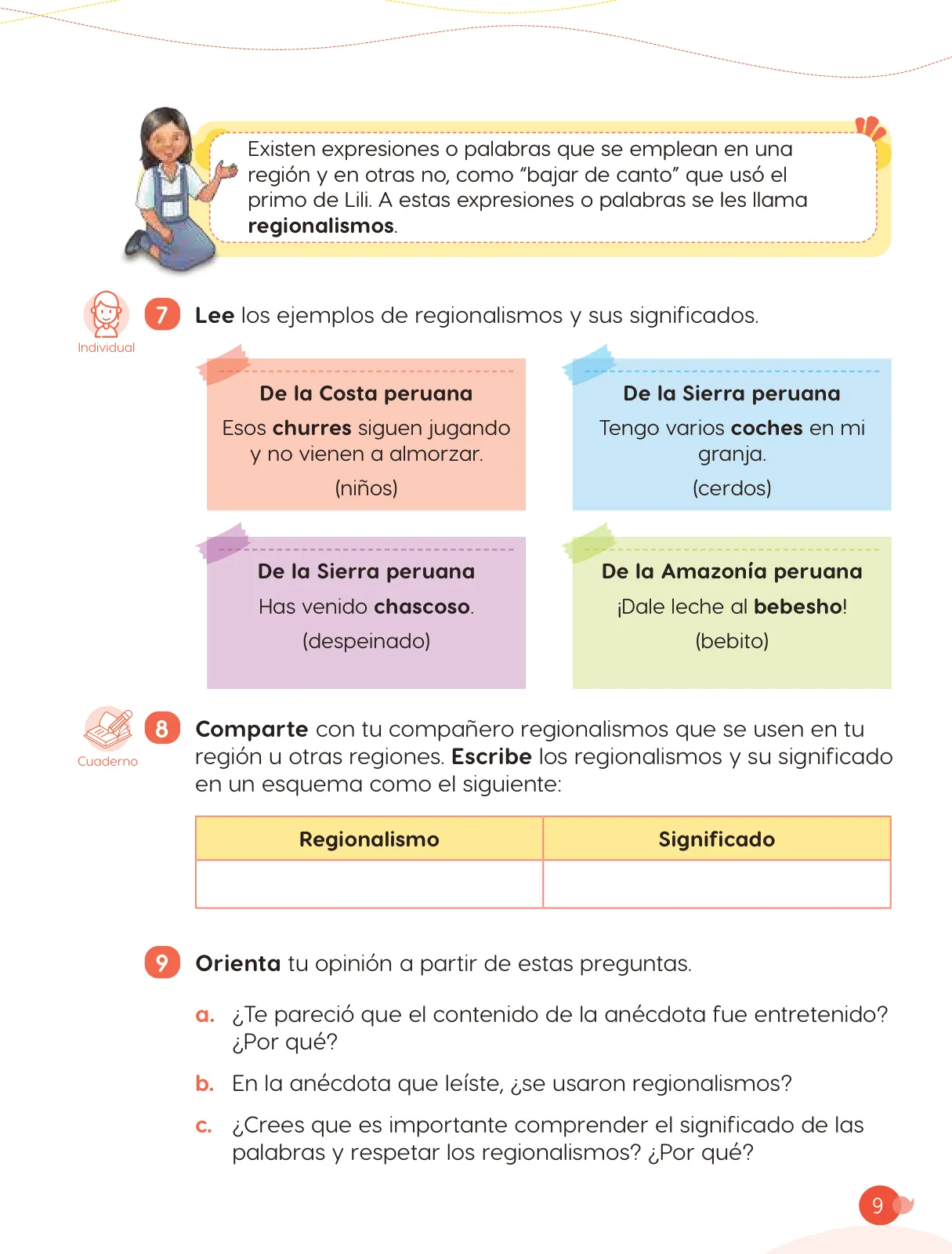 Miniatura página 11 de Cuadernillo de Comunicación 3. Tercer grado de Primaria · 2024