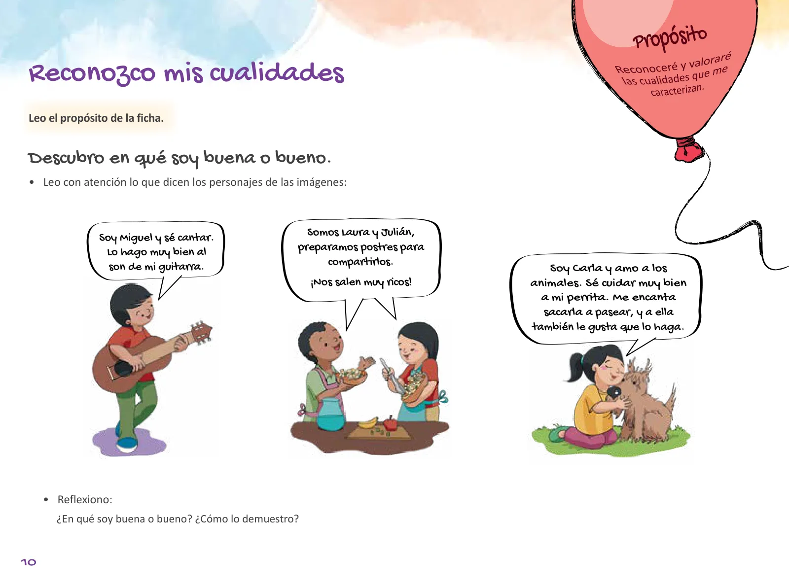 Miniatura página 12 de Cuadernillo de Tutoría 4 : cuarto grado de Educación Primaria · 2021