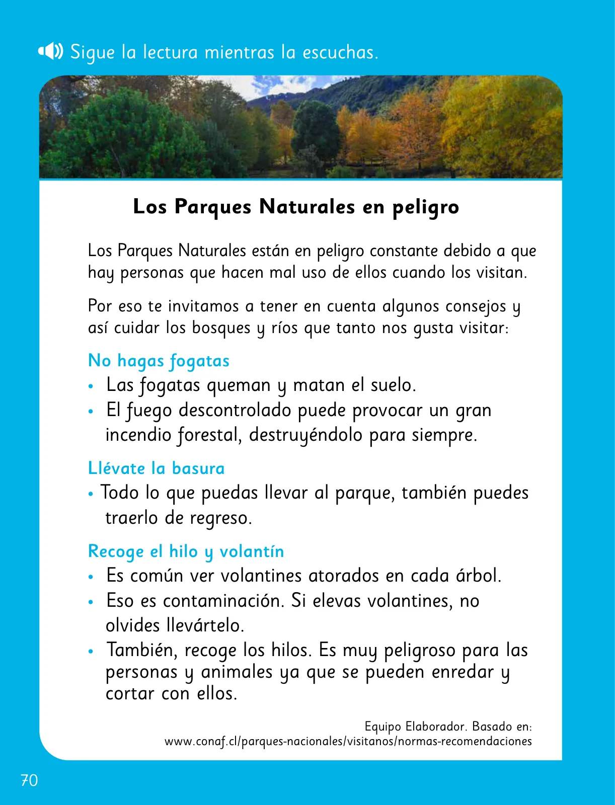 Página 72 de Lenguaje y Comunicación – Segundo Básico – Texto del Estudiante MINEDUC – Descargar PDF · 2024