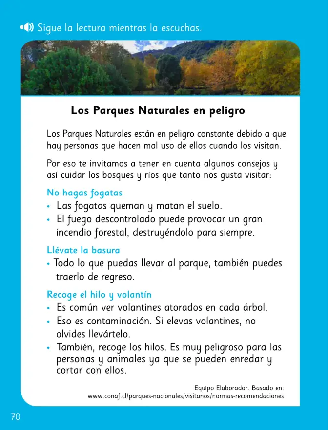 Página 72 de Lenguaje y Comunicación – Segundo Básico – Texto del Estudiante MINEDUC – Descargar PDF · 2024