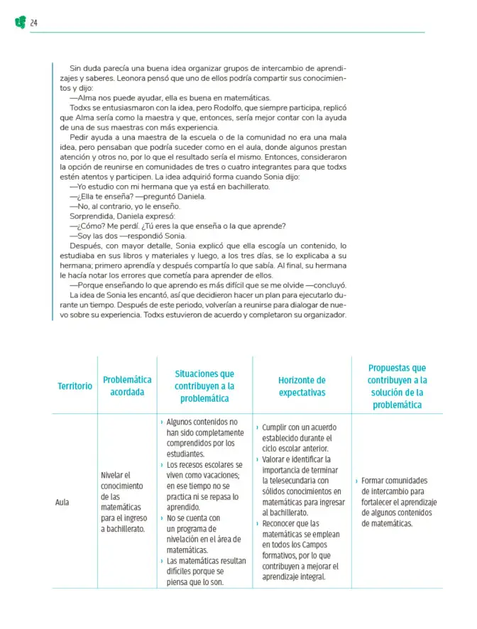 Página 25 de Colección Nanahuatzin. Nuestro libro de Proyectos. Tomo I. Libro de Educación Telesecundaria Grado 3° Ciclo Escolar 2025 - 2026