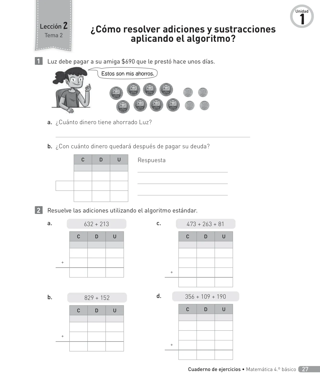 Miniatura página 28 de Matemática – Cuarto Básico | Texto del Estudiante MINEDUC – Descargar PDF · 2024