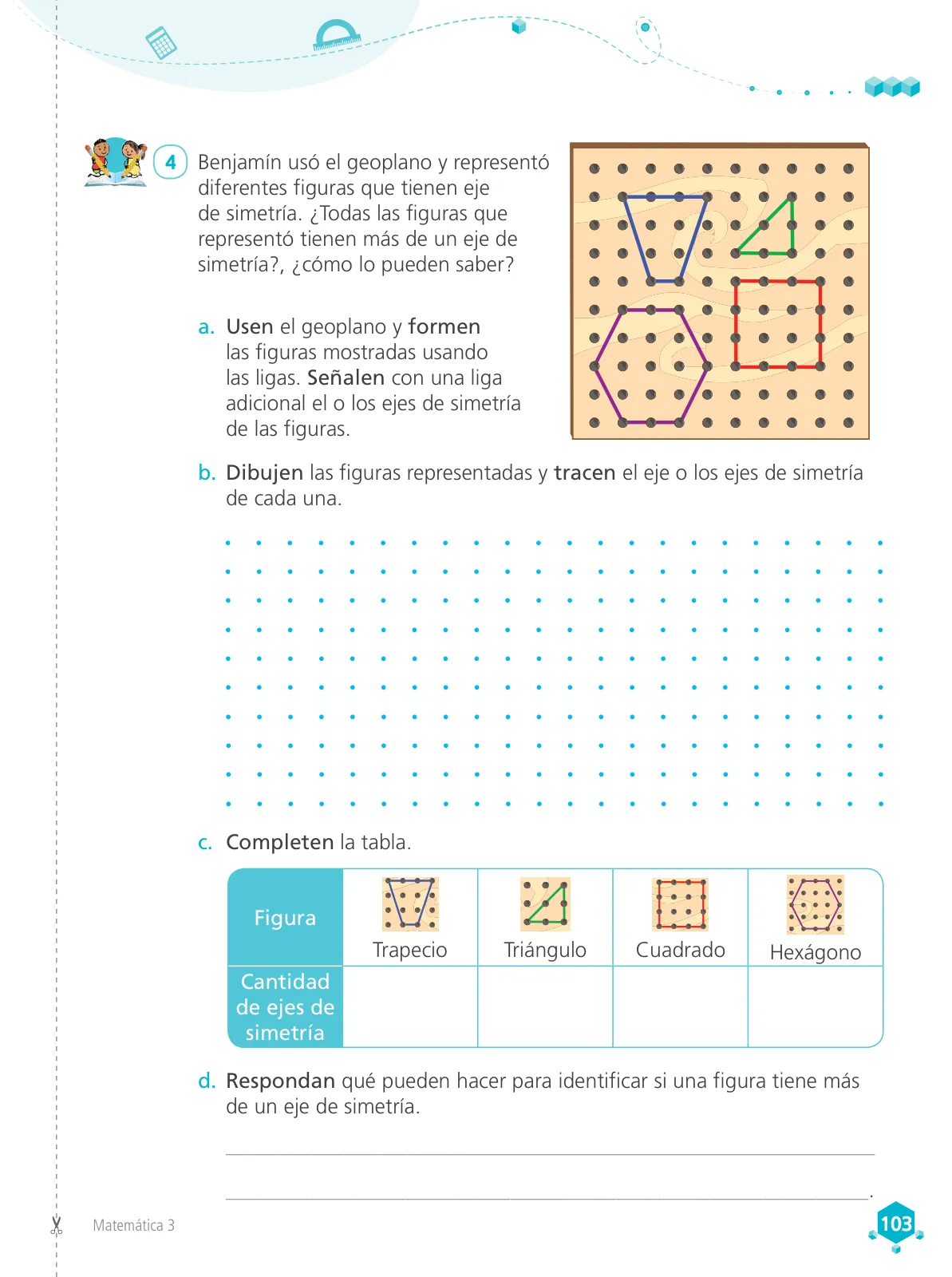 Miniatura página 105 de Matemática 3 : cuaderno de trabajo para tercer grado de Educación Primaria 2019 · 2019