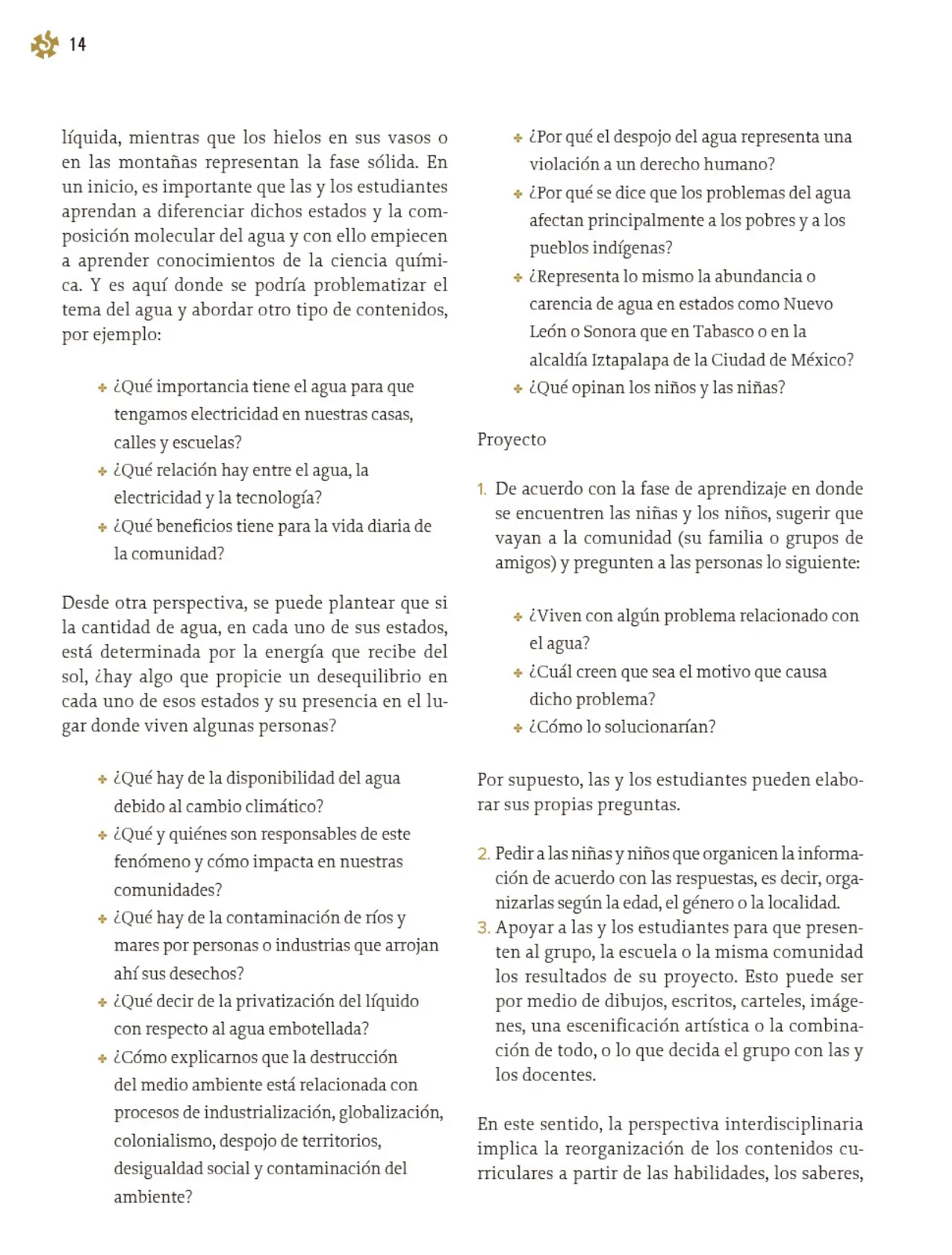 Página 15 de Un libro sin recetas, para la maestra y el maestro. Fase 4  Libro de Educación Primaria Grado 3°, 4°  Ciclo Escolar 2025 - 2026