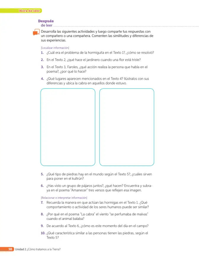 Página 199 de Lenguaje y Comunicación – Quinto Básico | Texto del Estudiante MINEDUC – Descargar PDF · 2024