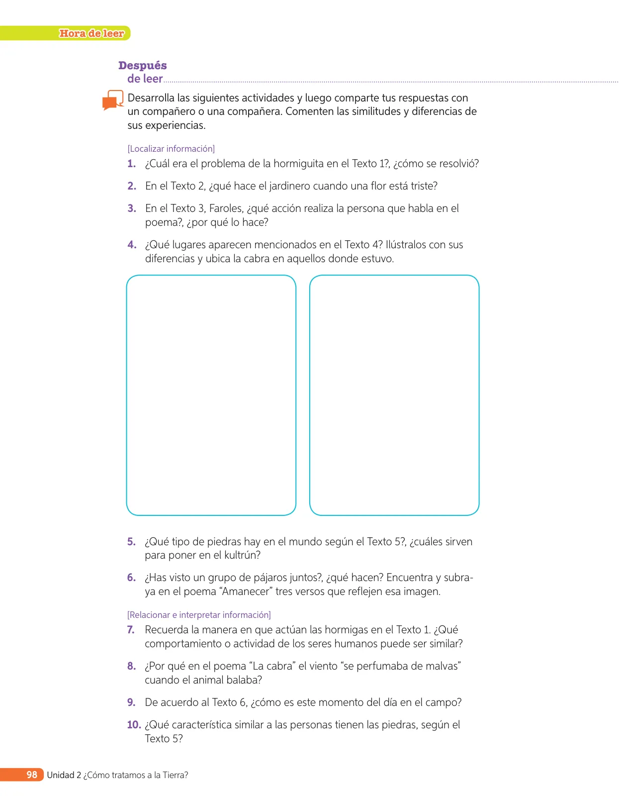 Miniatura página 199 de Lenguaje y Comunicación – Quinto Básico | Texto del Estudiante MINEDUC – Descargar PDF · 2024