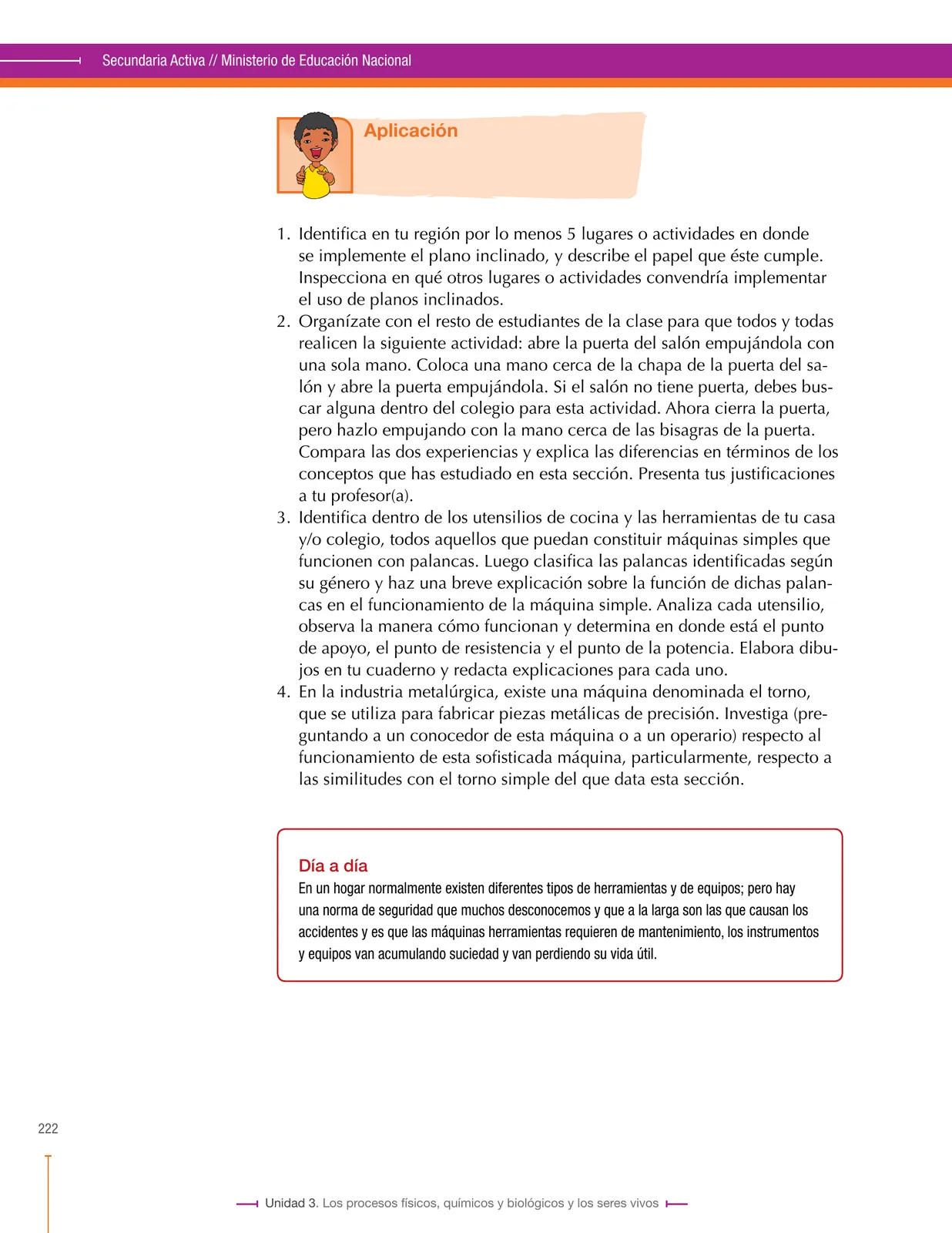 Miniatura página 222 de Ciencias Naturales 8° · Secundaria Activa