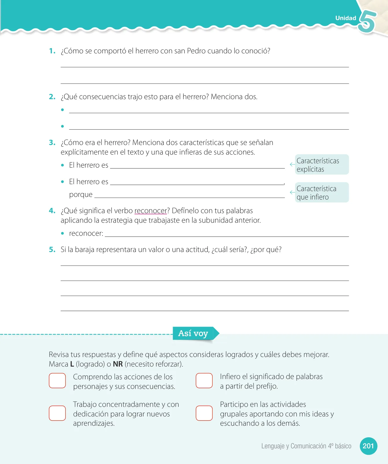 Miniatura página 203 de Lenguaje y Comunicación – Cuarto Básico | Texto del Estudiante MINEDUC – Descargar PDF · 2024